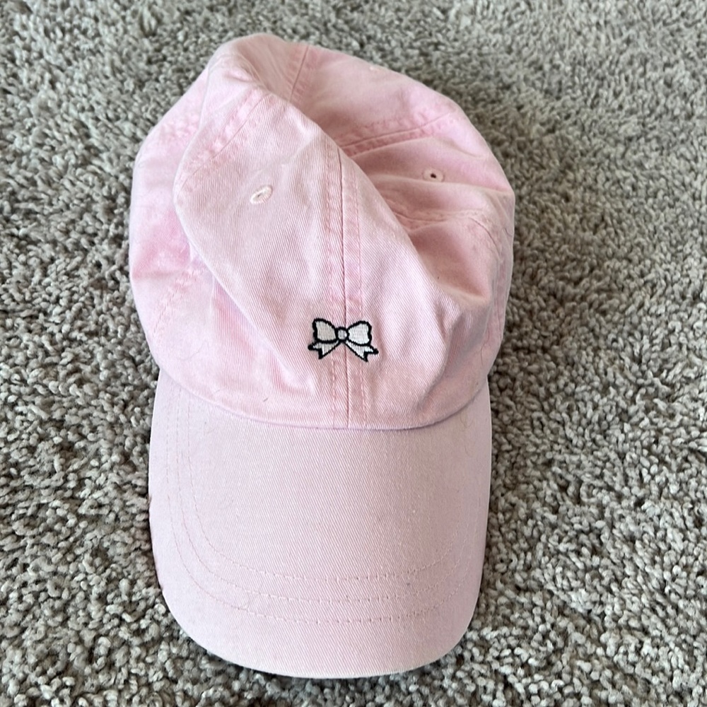 Pink baseball hat